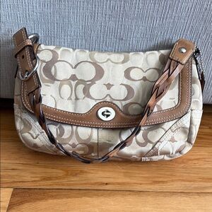 Coach Tan and Brown Women's Bag